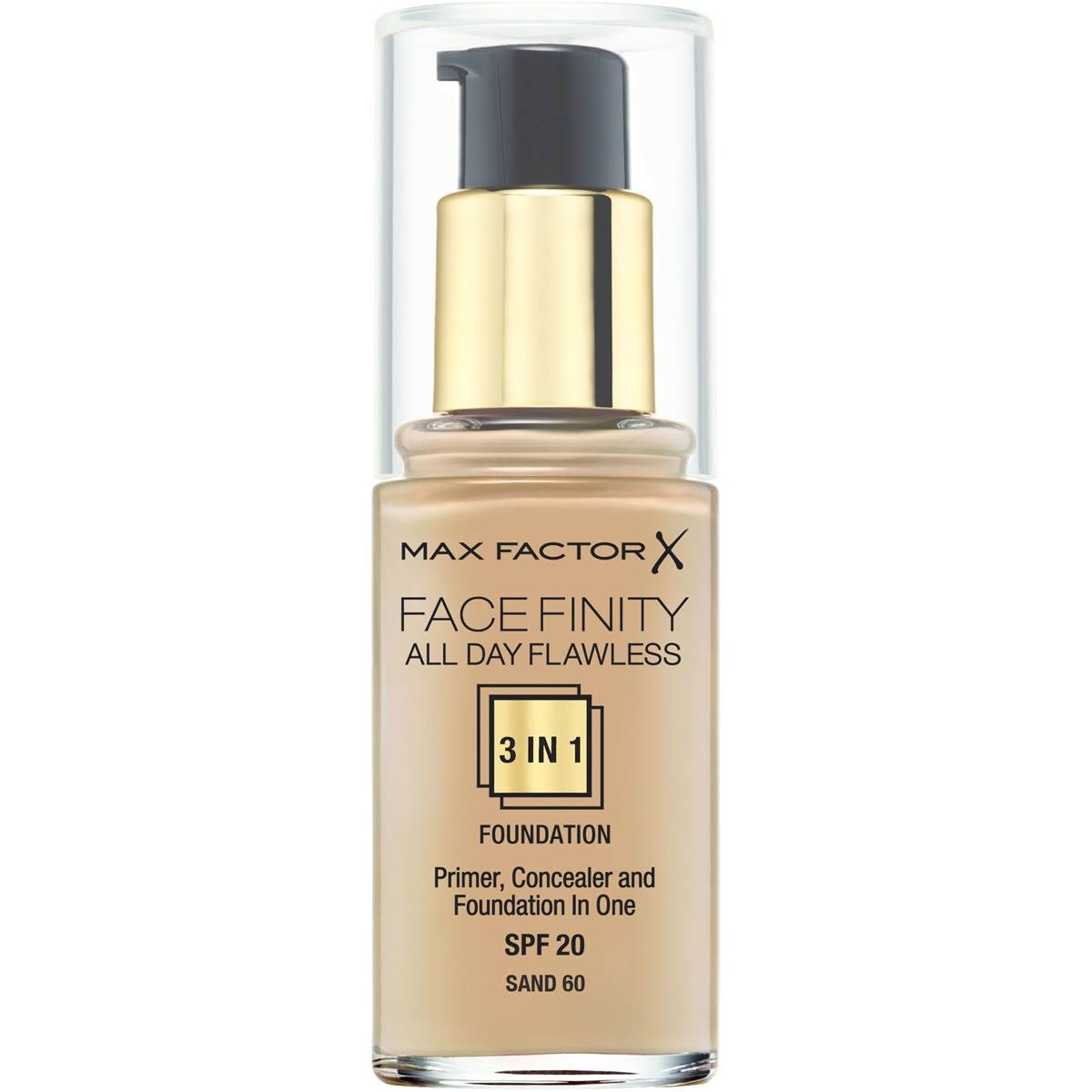 Max Factor Foundation Face Finity 3 In 1 Sand Each Woolworths