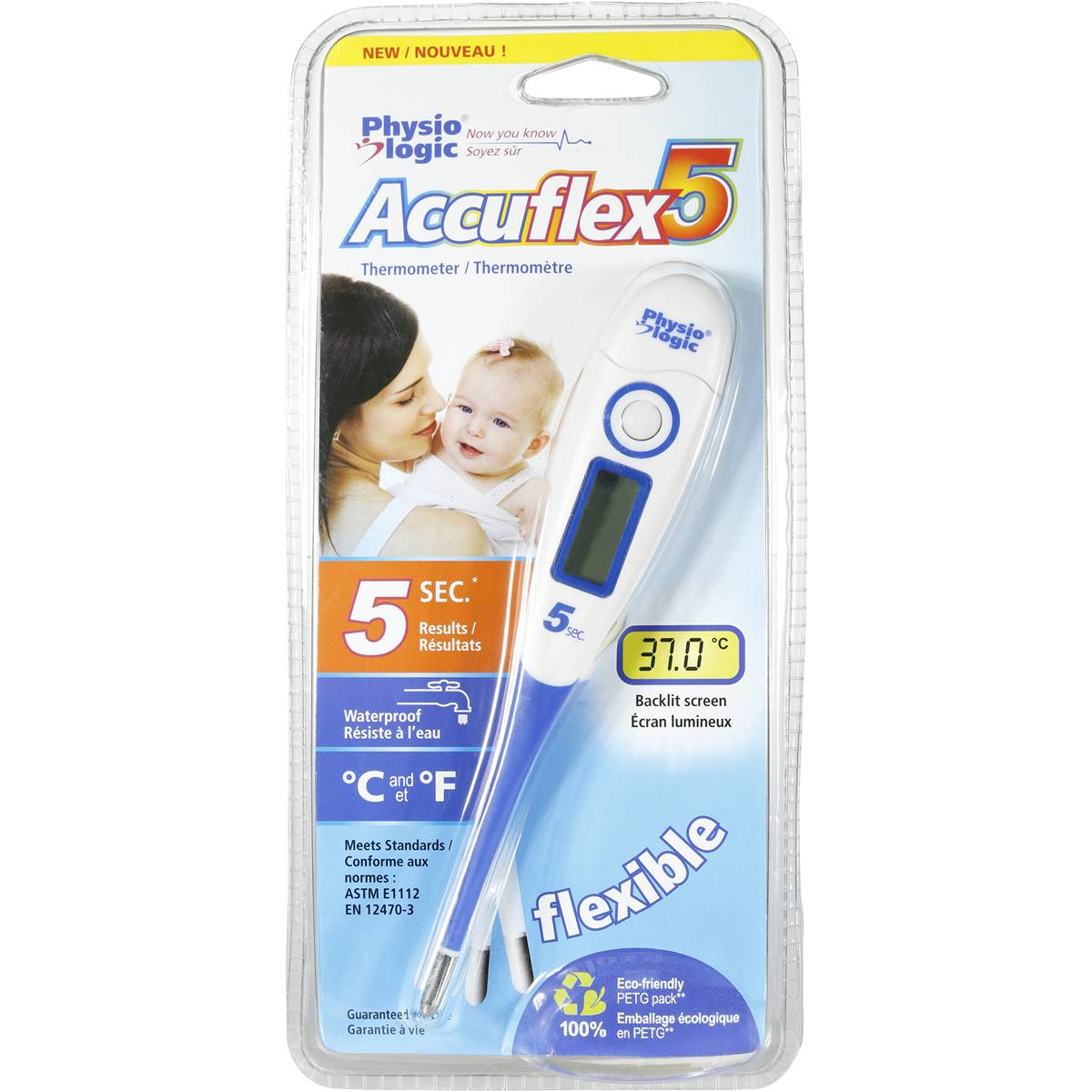 Physio Logic Thermometer 5 Second Each Woolworths