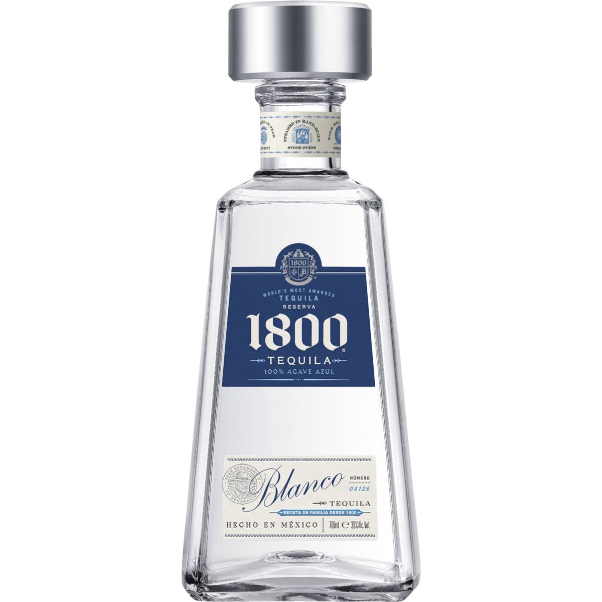 1800 Silver Tequila 700ml Woolworths 1800 Silver Tequila 700ml Woolworths