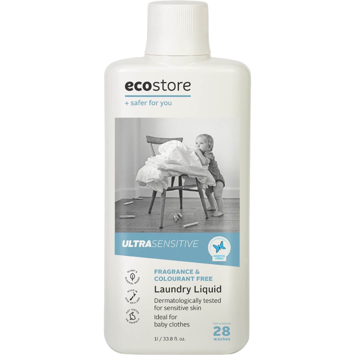 Ecostore Ultra Sensitive Fragrance Free Laundry Liquid 1l Woolworths