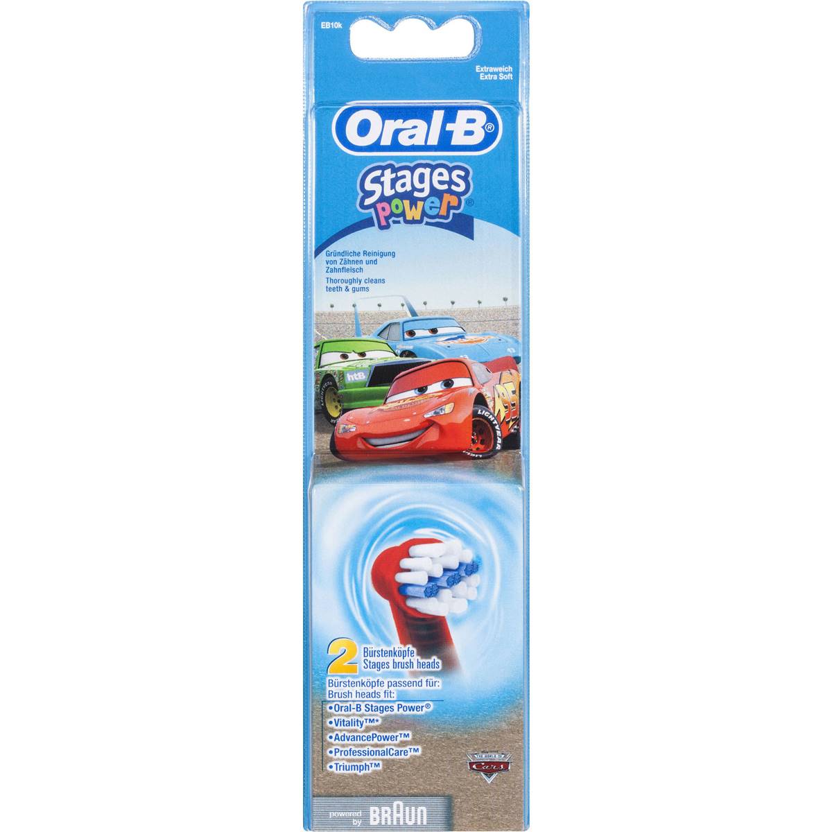 Oral B Stages Powered Toothbrush Head Disney 2 Pack | Woolworths