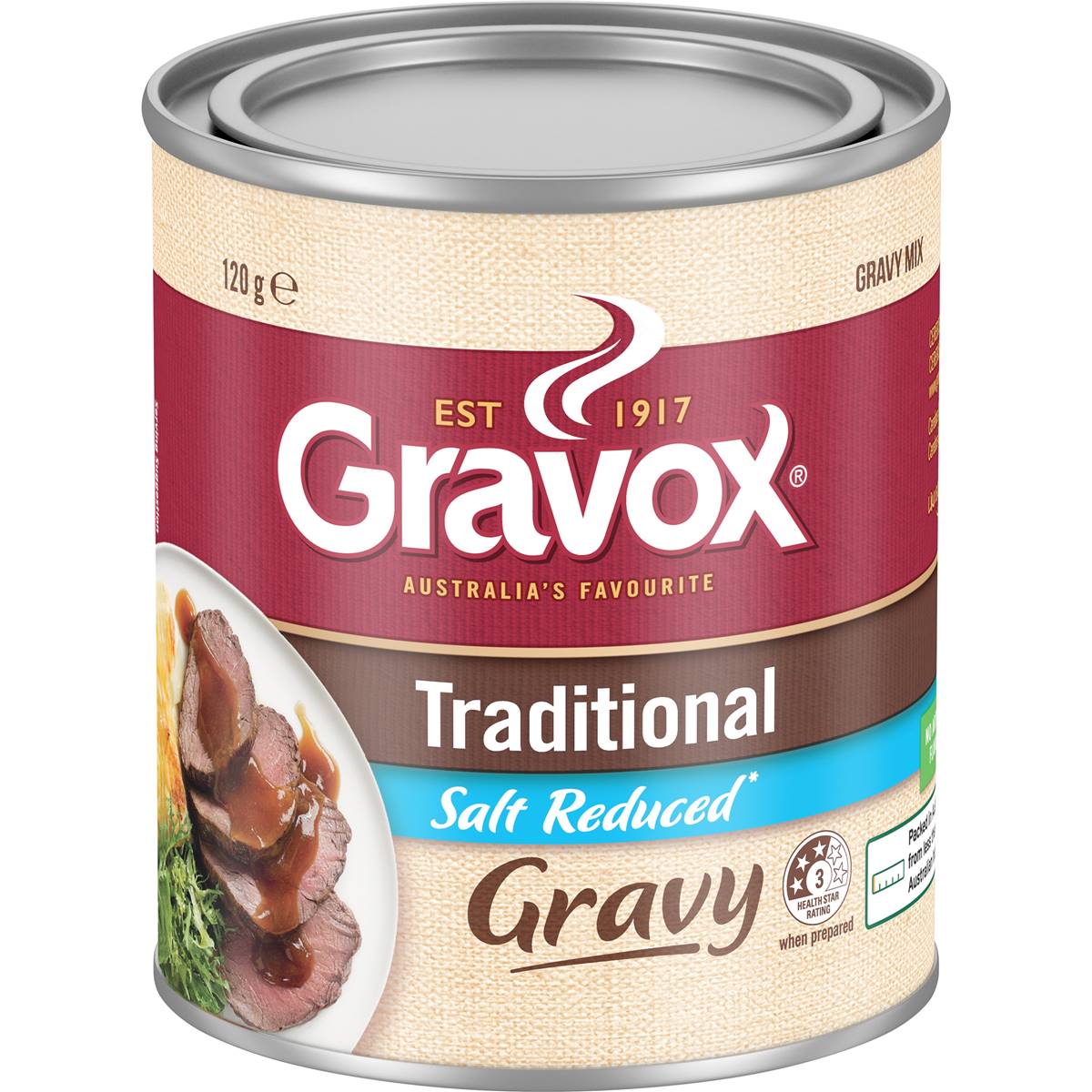 Gravox Traditional Salt Reduced Gravy Mix Tin