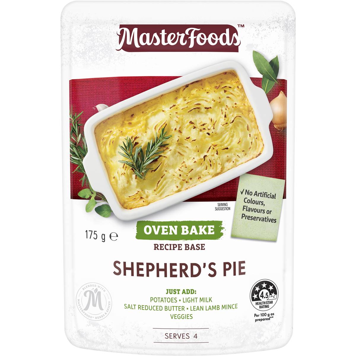 Masterfoods Shepherd's Pie Recipe Base Shepherds Pie 175g Woolworths