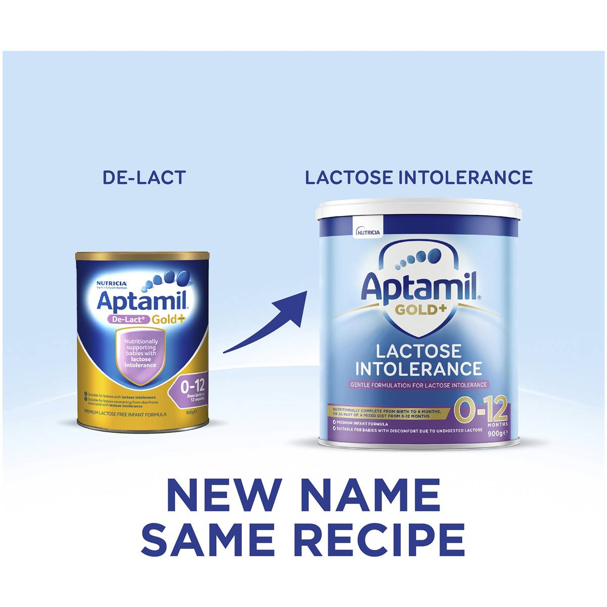 Aptamil Gold+ Delact Lactose Free Formula 012mnths 900g Woolworths