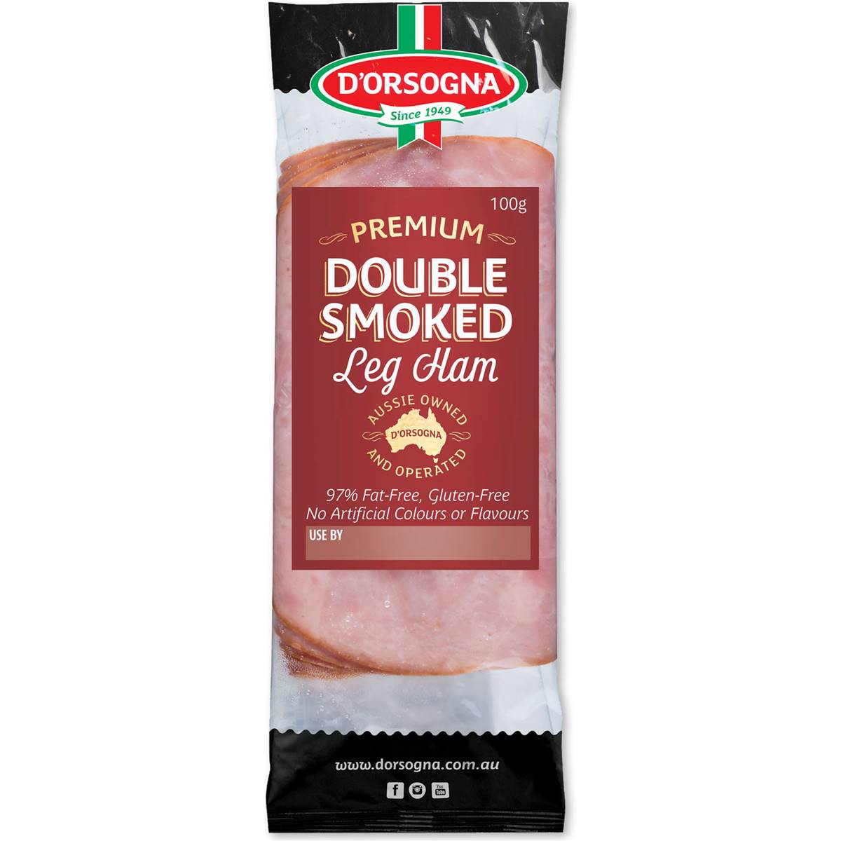 D'orsogna Deli Fresh Ham Double Smoked