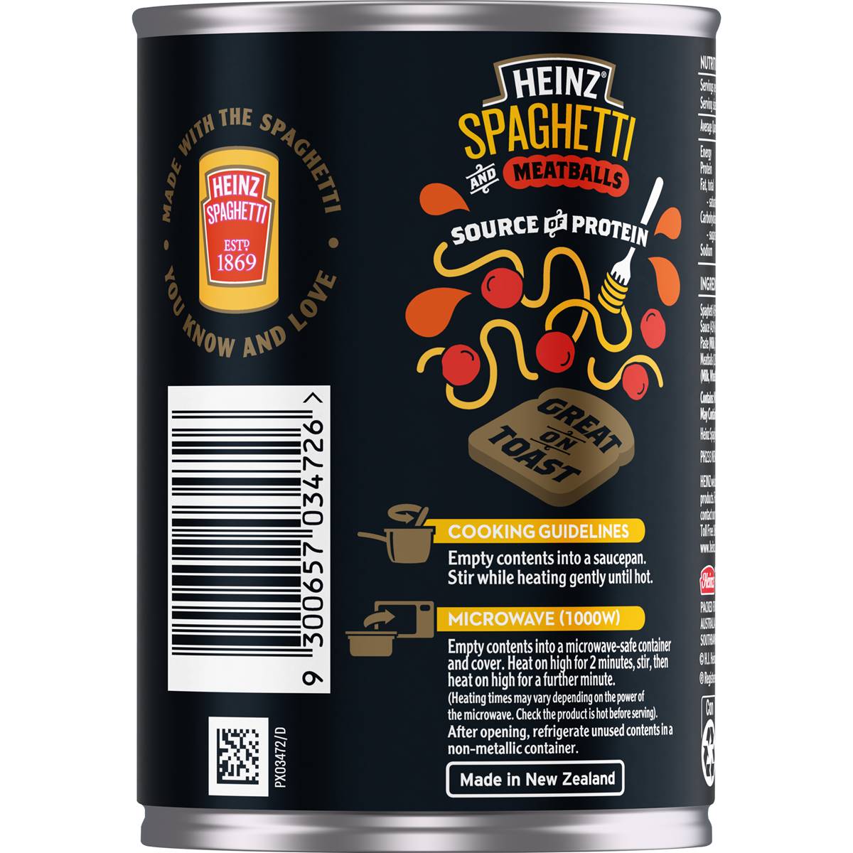 Heinz Spaghetti And Meatballs 420g Woolworths