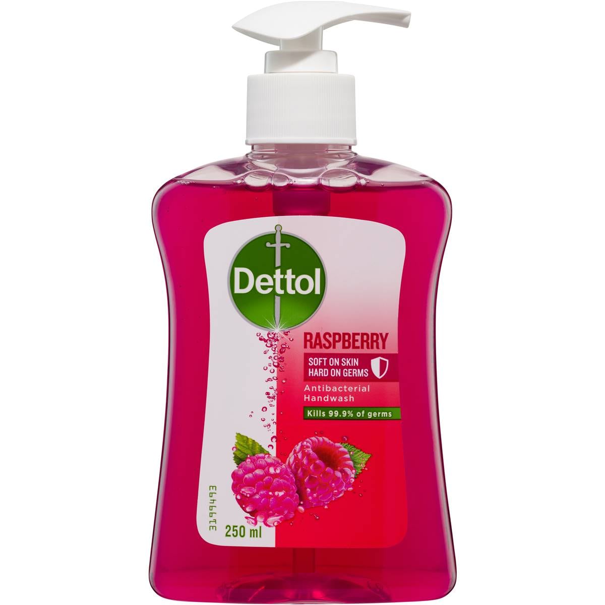 Dettol Liquid Handwash Pump Raspberry & Pomegranate 250ml Woolworths