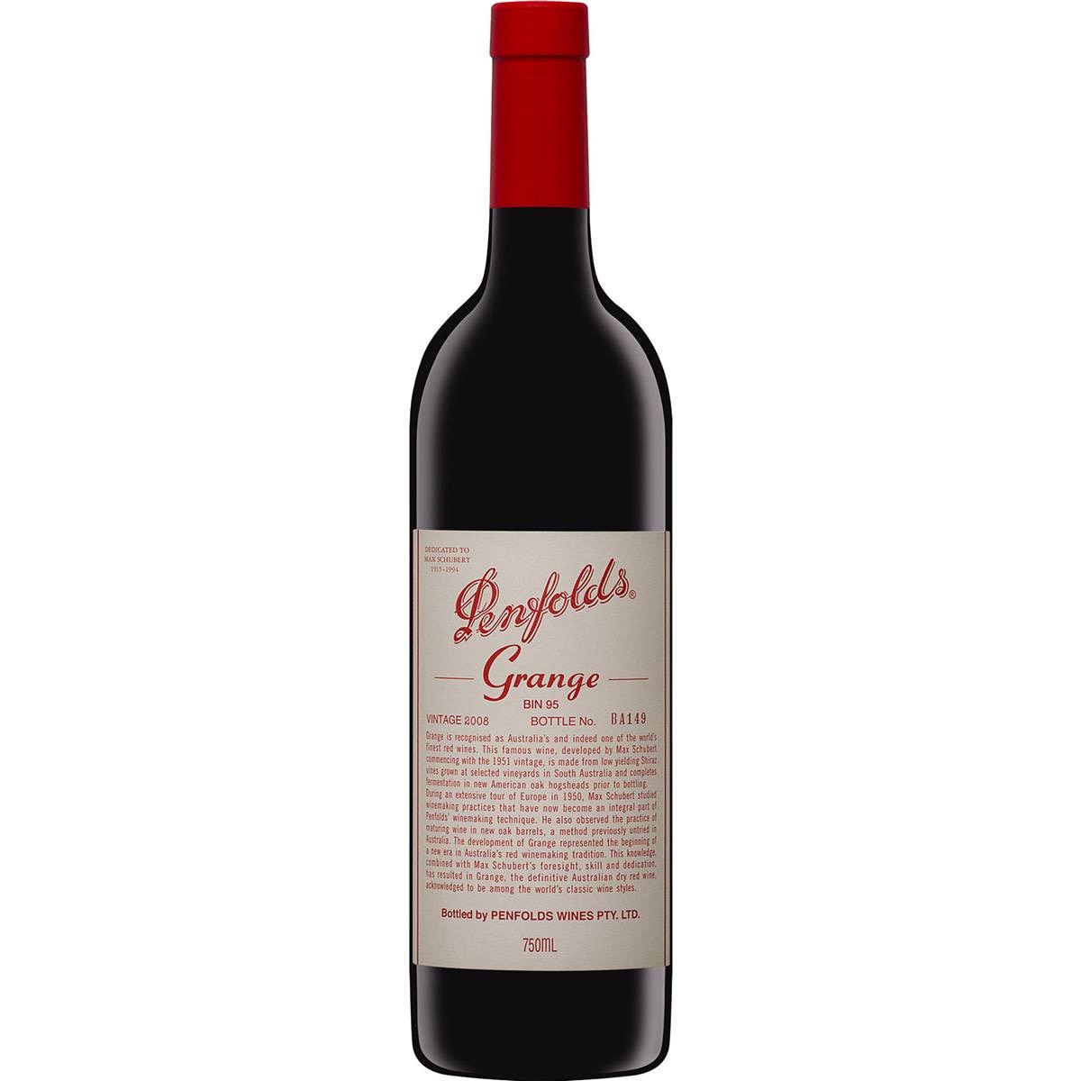Penfolds Grange 2008 Shiraz