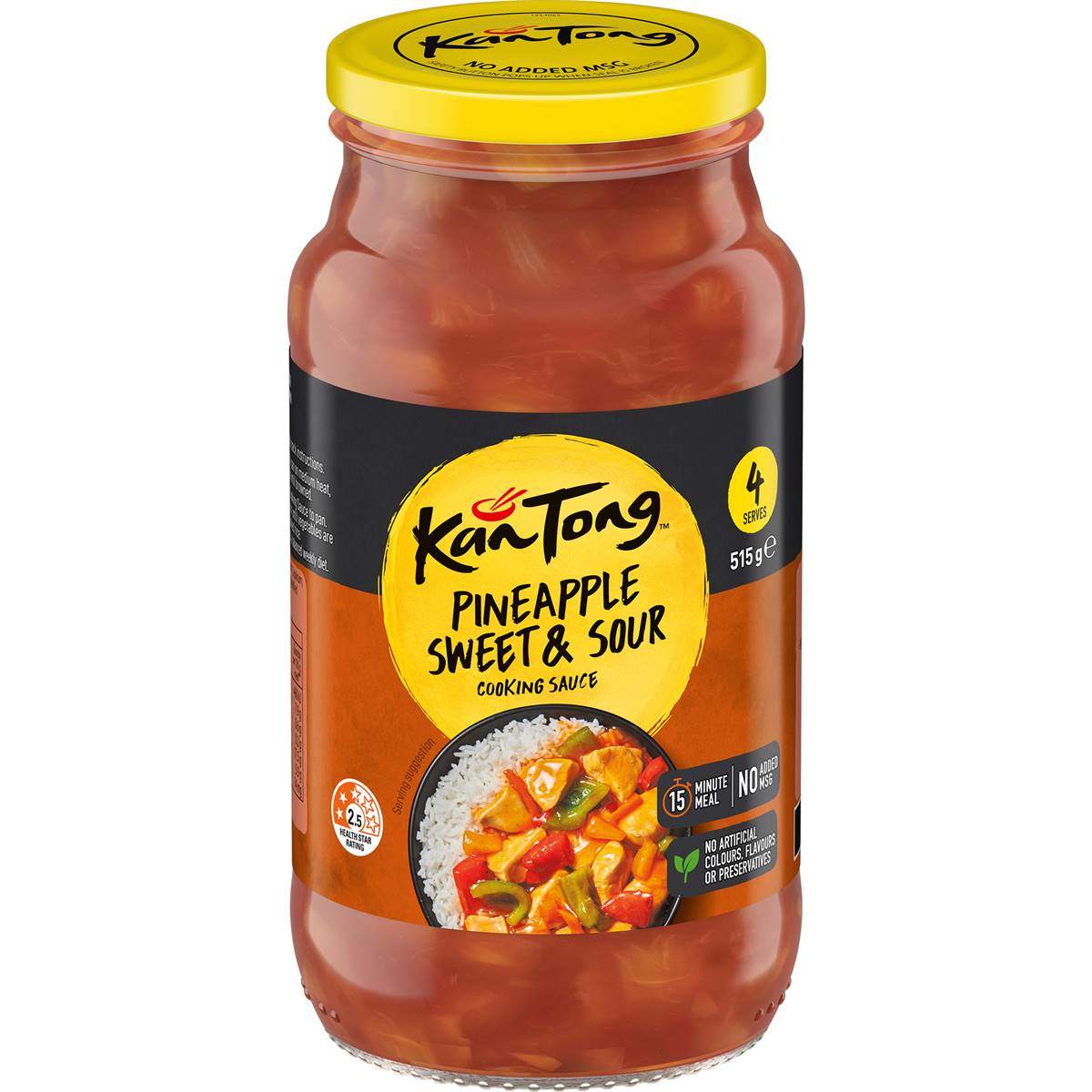 Kan Tong Pineapple Sweet Sour Stir Fry Cooking Sauce 515g Woolworths   758374 