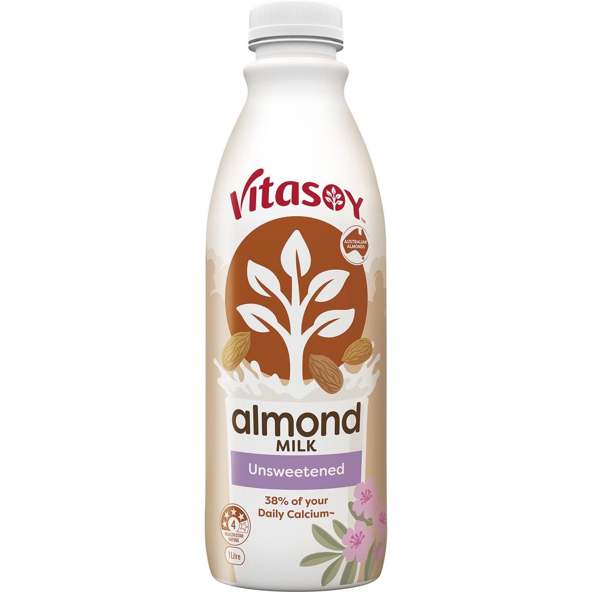 Vitasoy Unsweetened Almond Milk 1l Woolworths