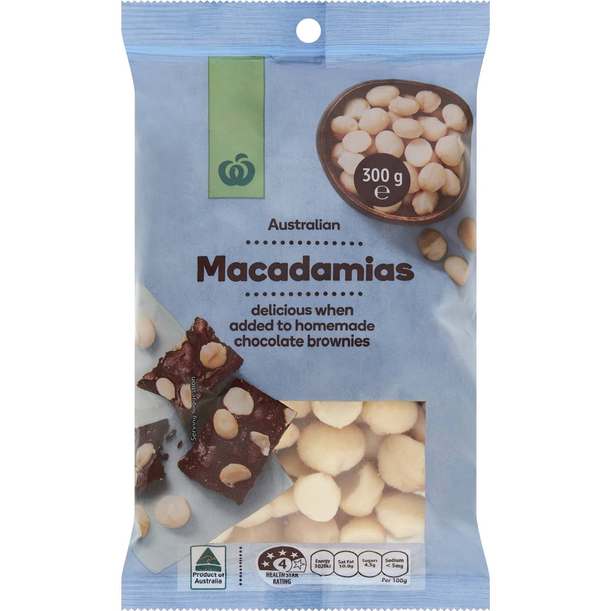 Woolworths Macadamias 300g Woolworths