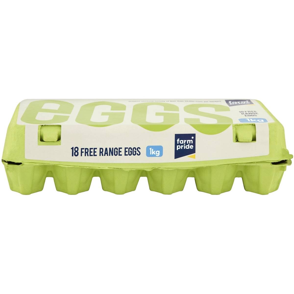 Farm Pride 18 Free Range Eggs 1kg Woolworths