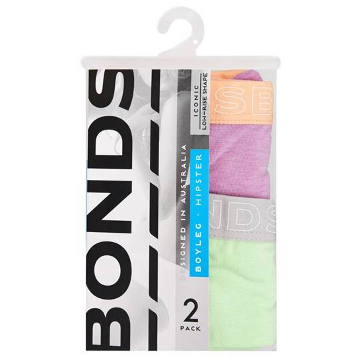 Bonds Ladies Underwear Hipster Boyleg Fashion Size 16