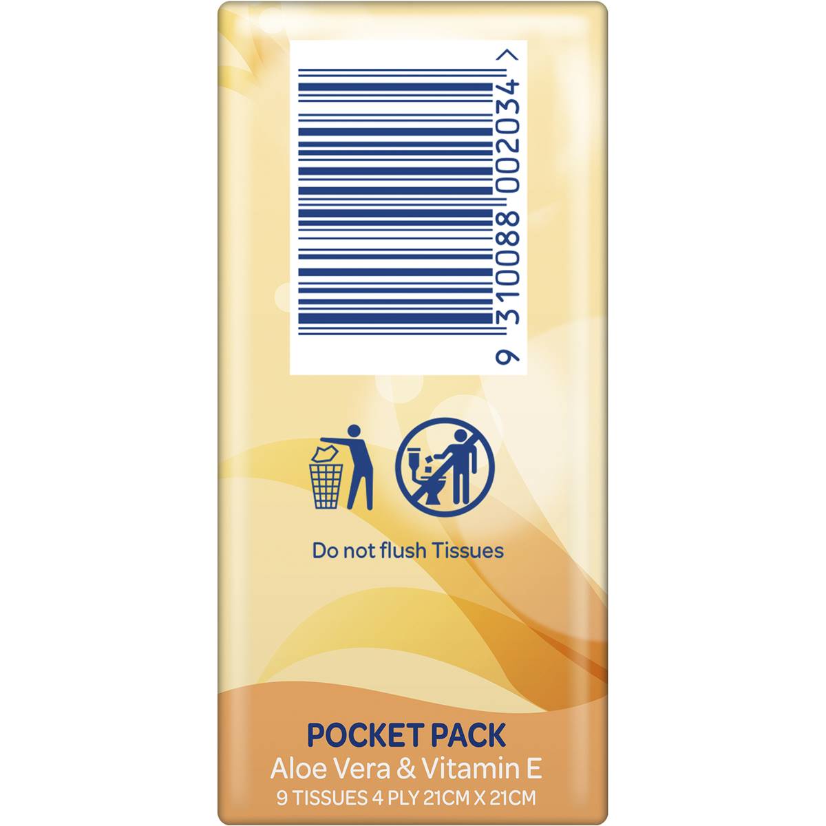 Kleenex To Go Facial Tissues Aloe Vera Pocket Pack 6pk Woolworths