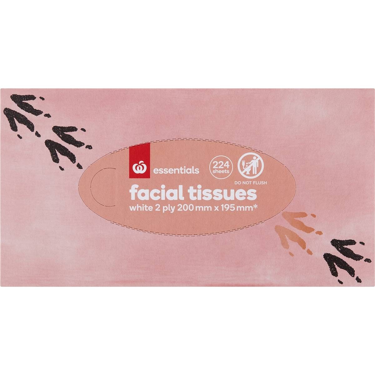 Essentials Facial Tissues 224 Pack Woolworths