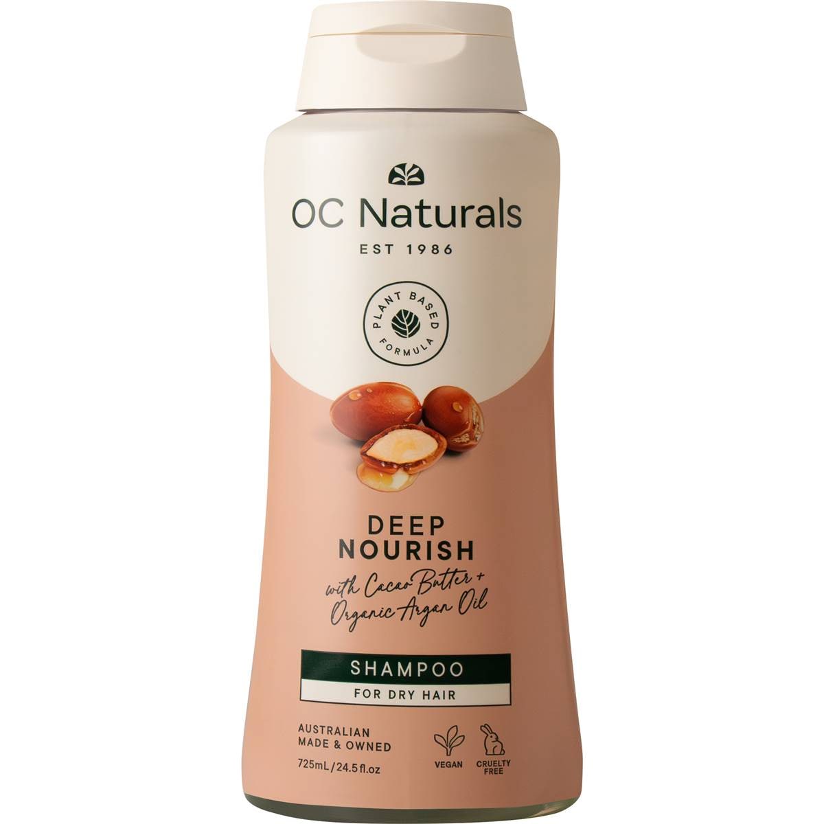 Oc Naturals Shampoo Dry Nourish 725ml Woolworths