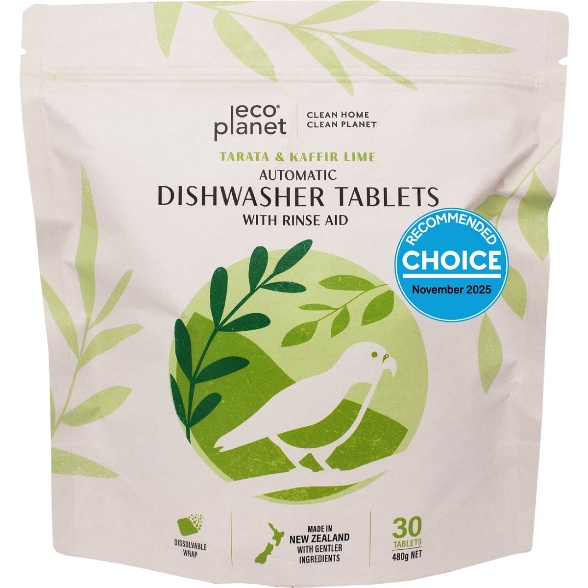 Eco Automatic Dishwasher Tablets With Rinse Aid 30 Pack Woolworths