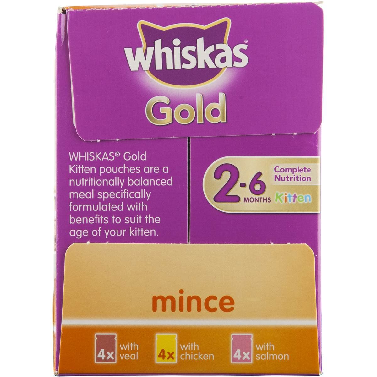 Whiskas Gold Kitten Food Variety Multipack 12 Pack Woolworths
