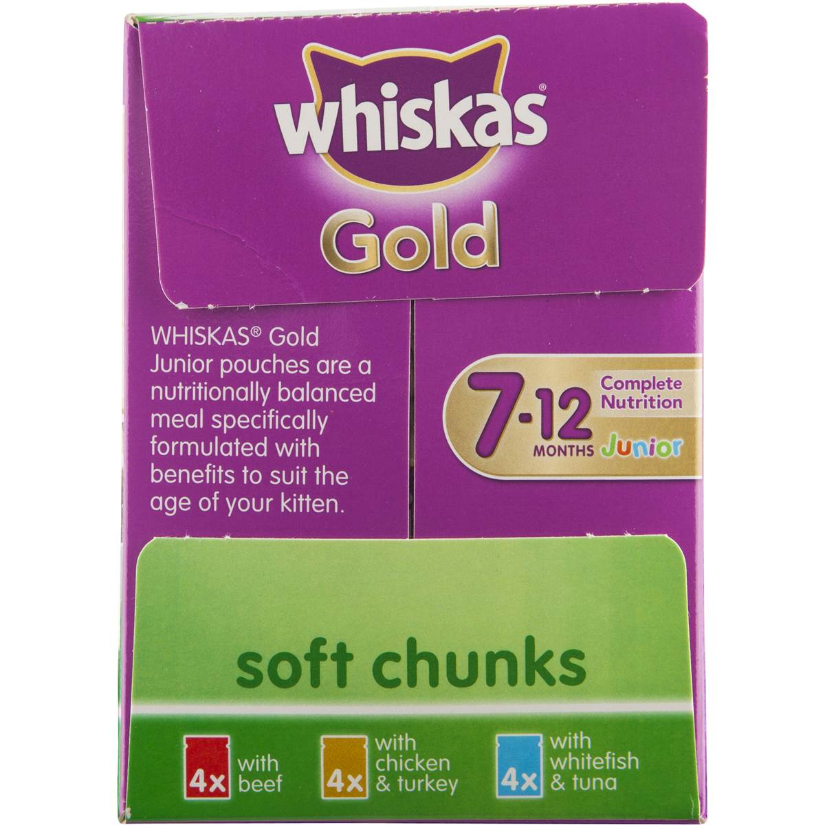 Whiskas Gold Kitten Food Junior Variety 12 Pack Woolworths