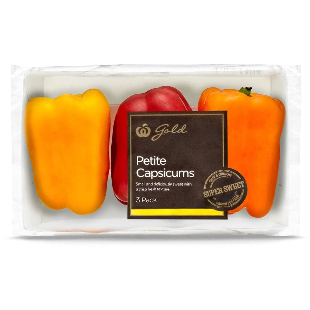 Woolworths Gold Petite Capsicum 175g Woolworths
