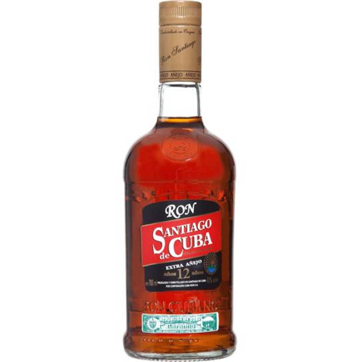 Santiago De Cuba Rum 12 Year Old