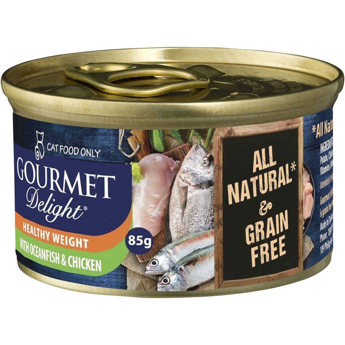 Gourmet Delight Adult Cat Food Healthy Weight 85g Woolworths