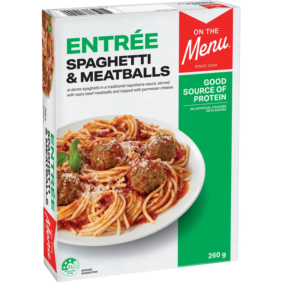 On The Menu Spaghetti & Meatballs Frozen Meal