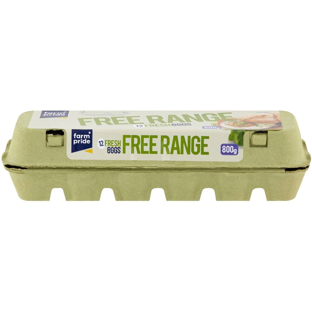 Farm Pride 12 Jumbo Free Range Eggs 800g Woolworths