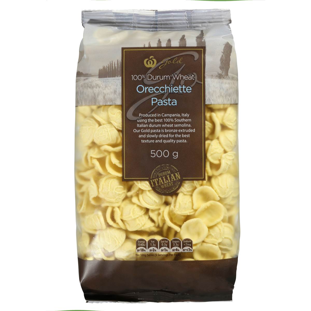 Woolworths Gold Orecchiette Pasta 500g Woolworths