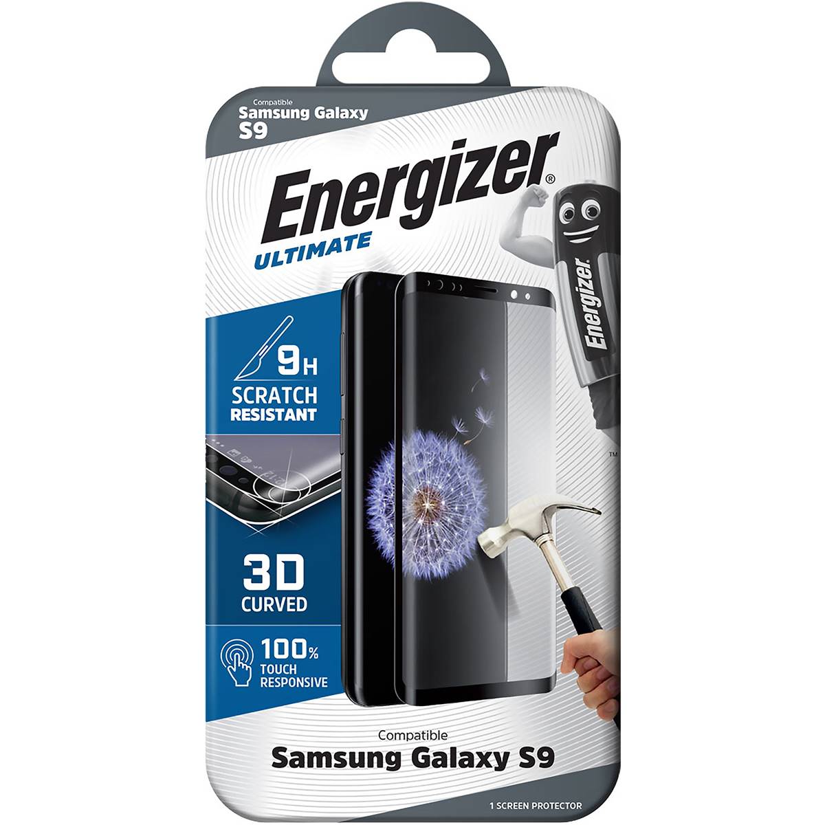Energizer Glass Screen Protector Samsung Galaxy S9