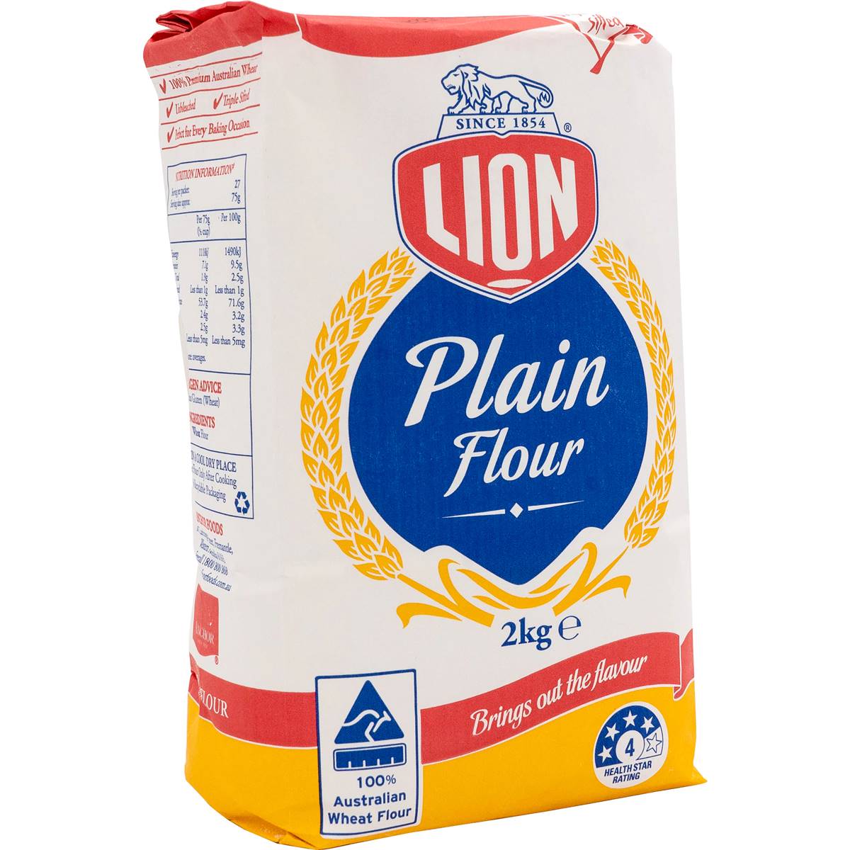 Lion Plain Flour 2kg Woolworths