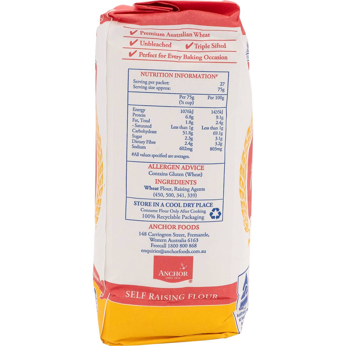 Lion Self Raising Flour 2kg | Woolworths