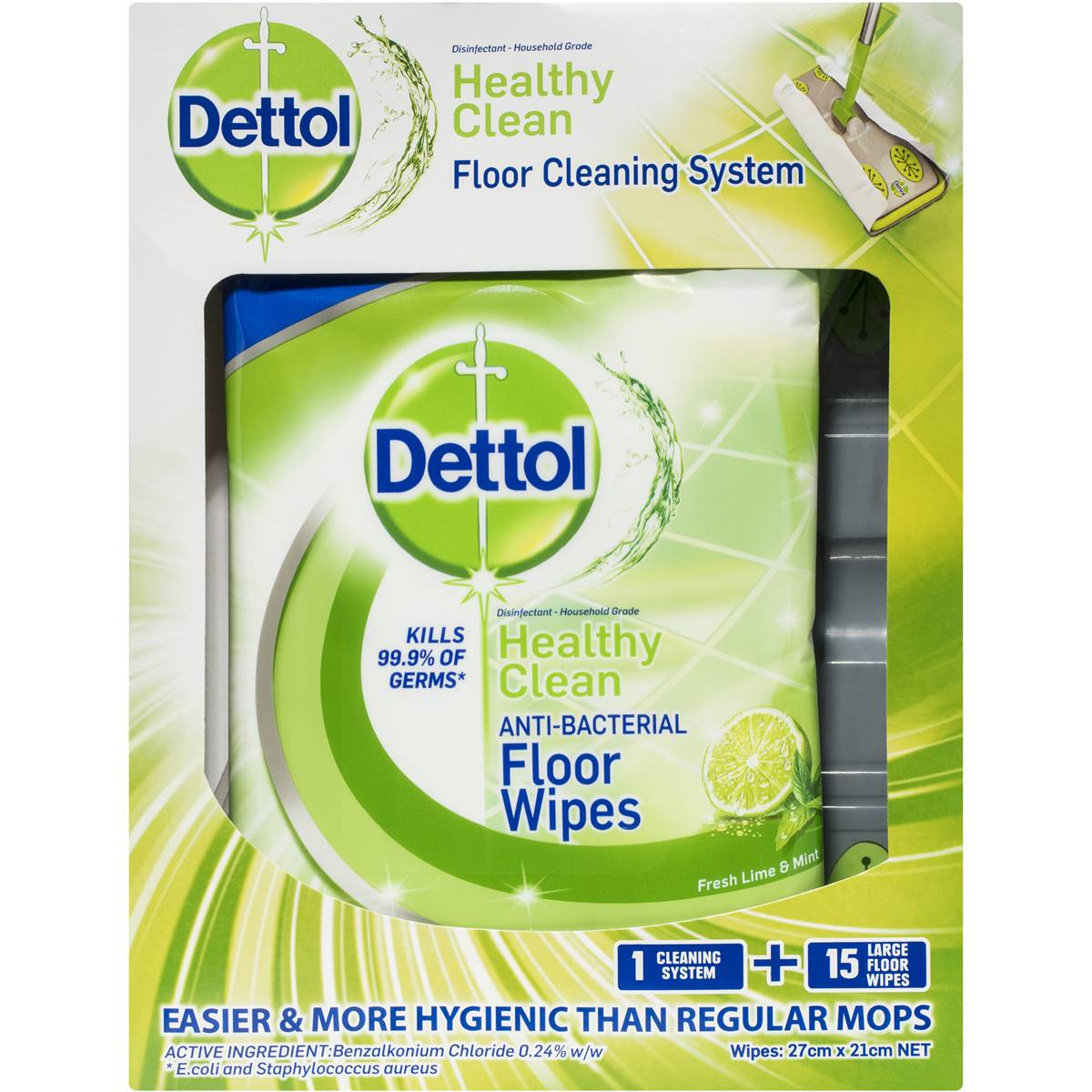 Dettol Dettol Antibacterial Floor Cleaning System Each Woolworths