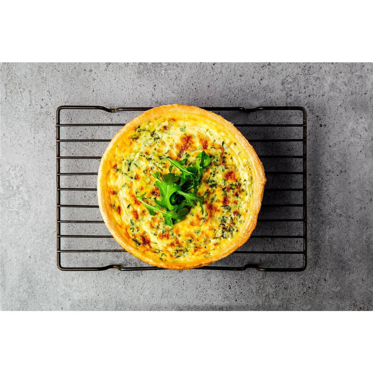 Home Chef Quiche Spinach & Feta Chilled Meal 700g Woolworths