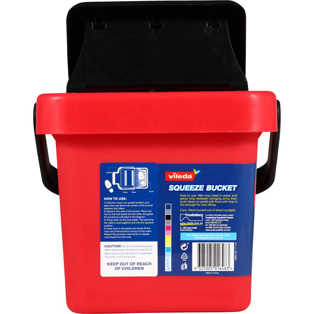 Vileda Mop Bucket each Woolworths