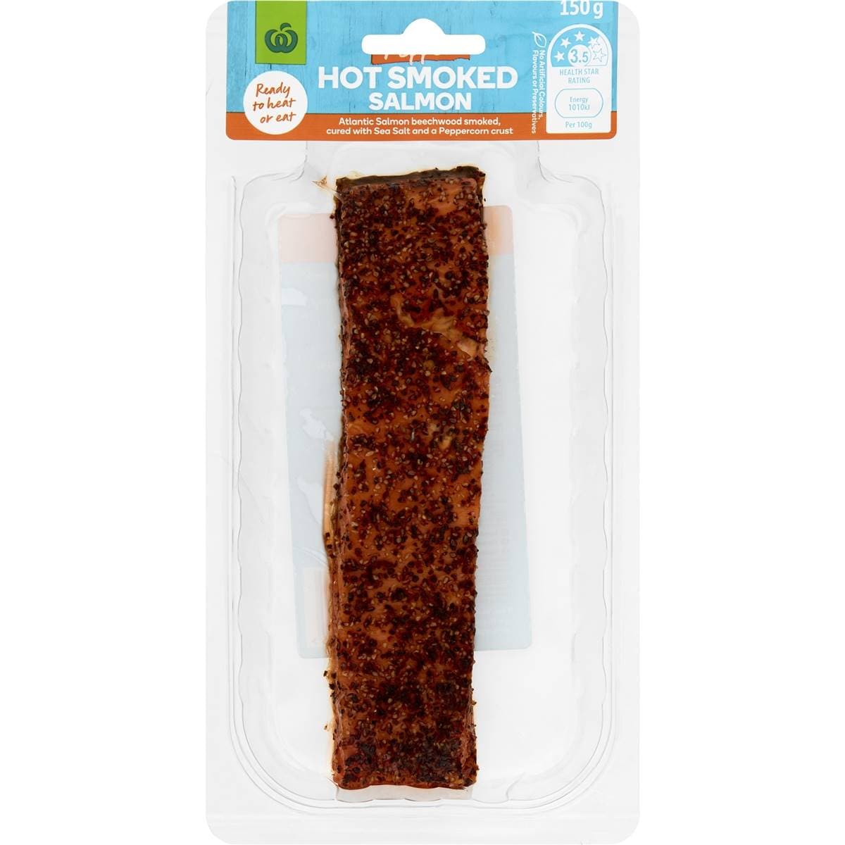 Woolworths Hot Smoked Salmon Pepper 150g Woolworths