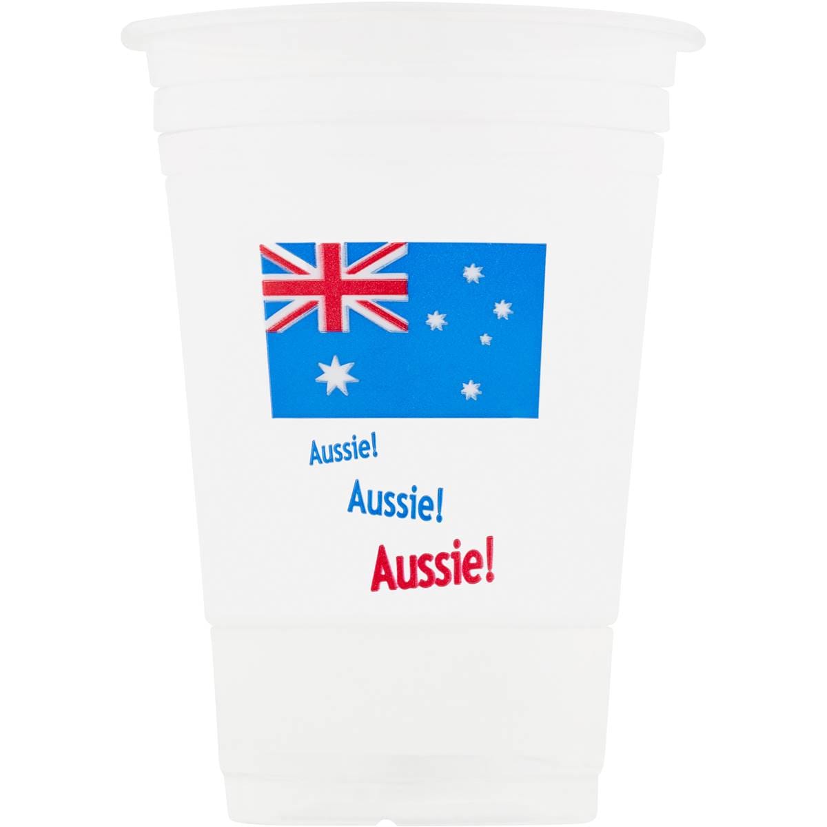 Australia Day Disposable Plastic Cups 8 Pack Woolworths