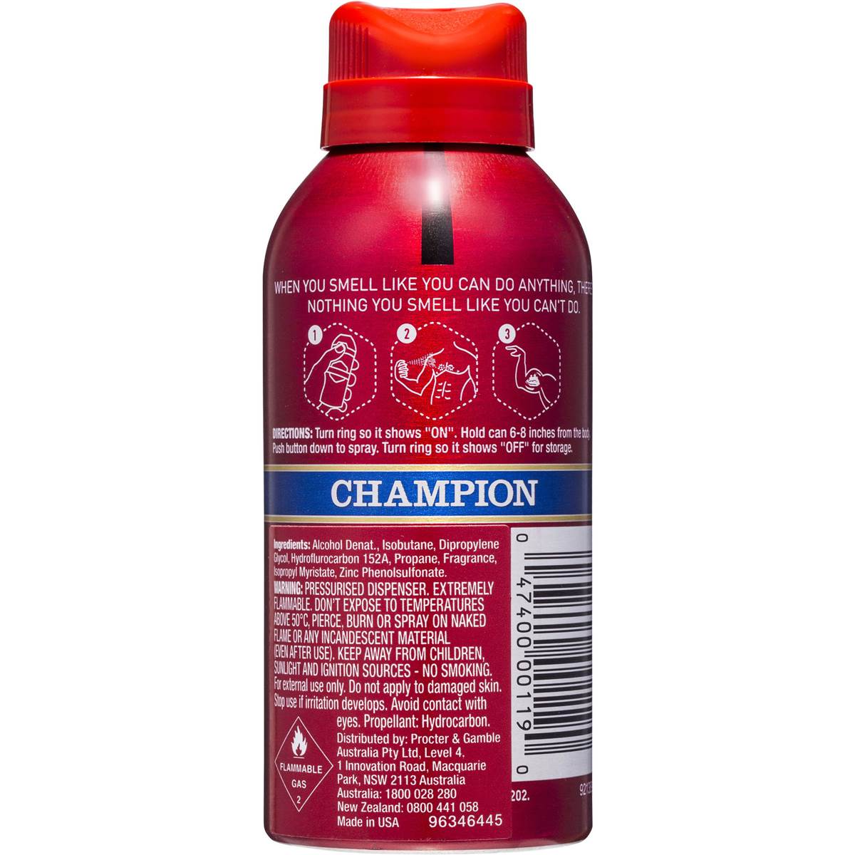 Old Spice Body Spray Champion 113g Woolworths