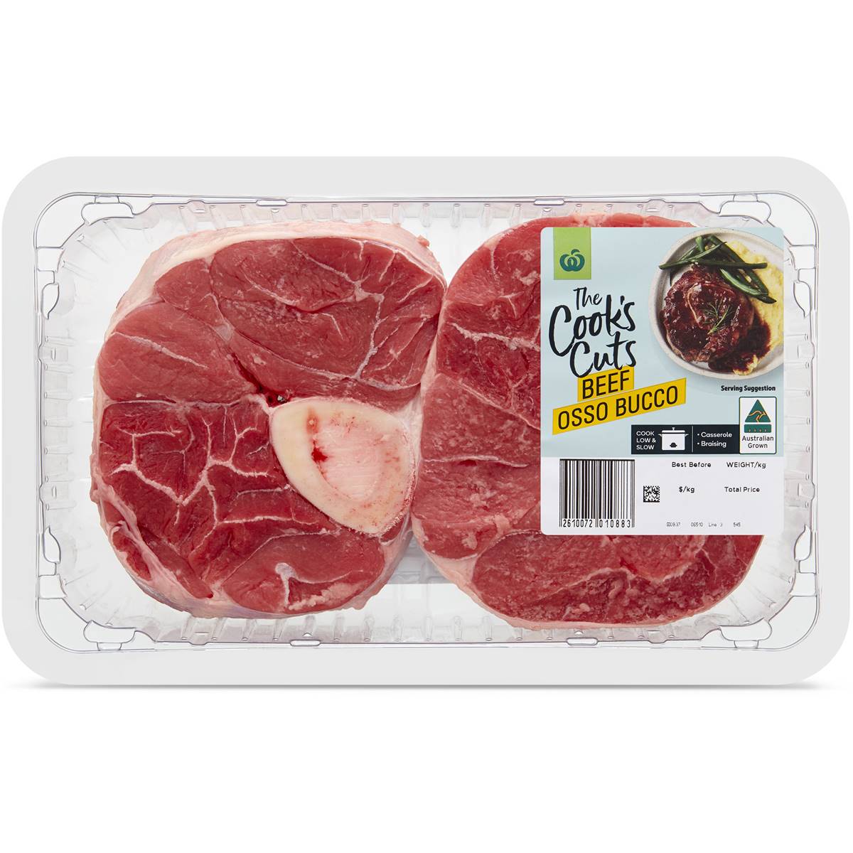 Woolworths Beef Osso Bucco 500g 800g Woolworths