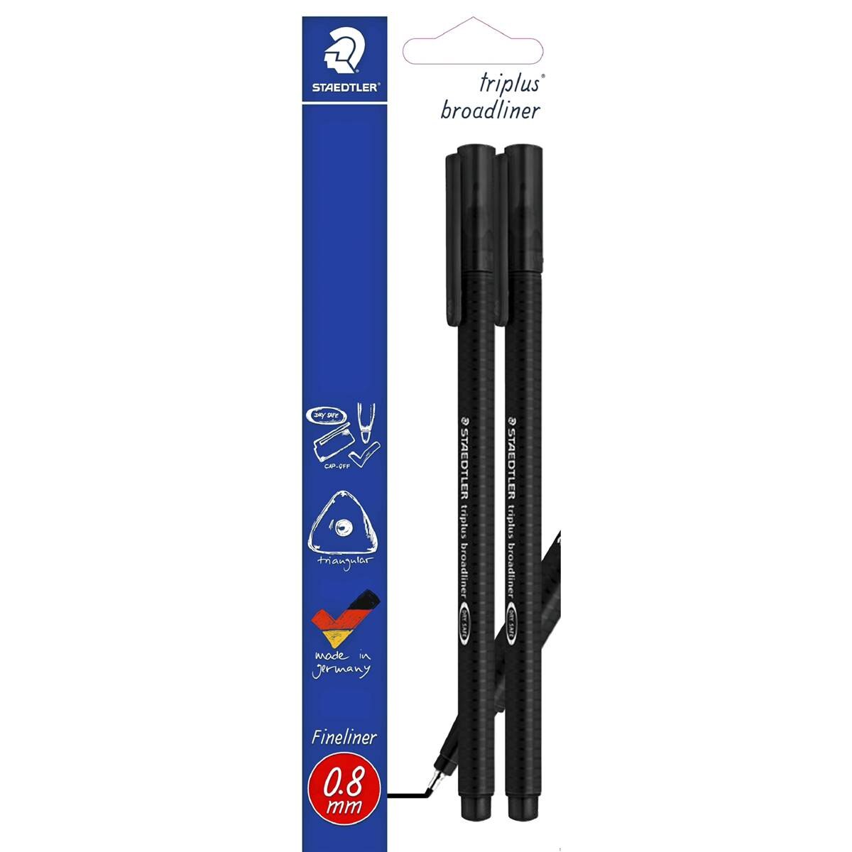 Staedtler Triplus Broadliner Black