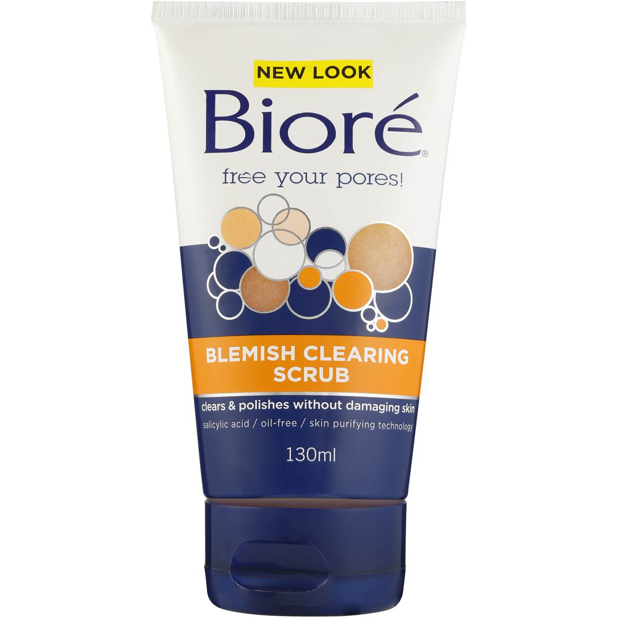 Biore Blemish Facial Scrub Complexion Clearing 130ml Woolworths