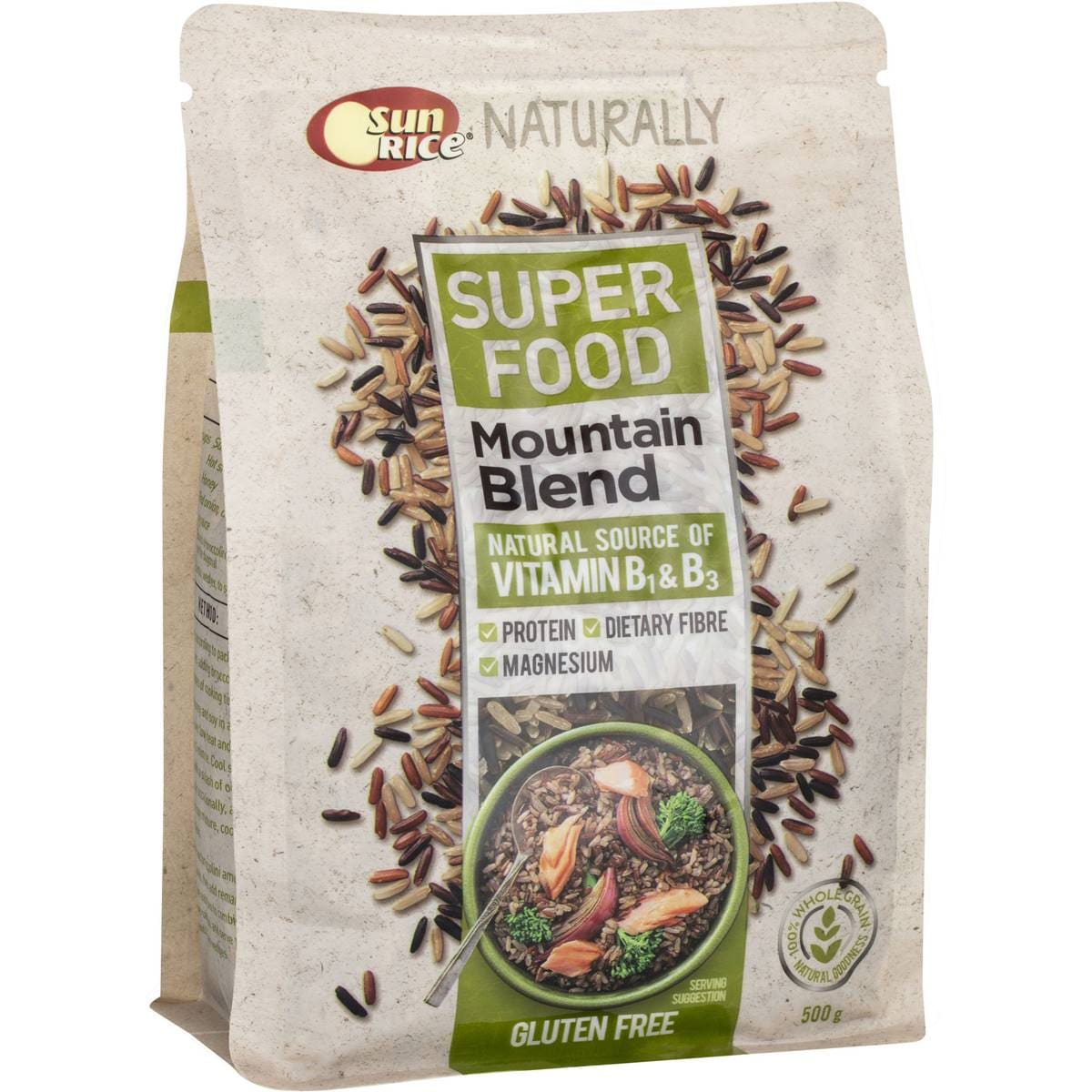 Sunrice Gourmet Rice Mountain Blend 500g Woolworths
