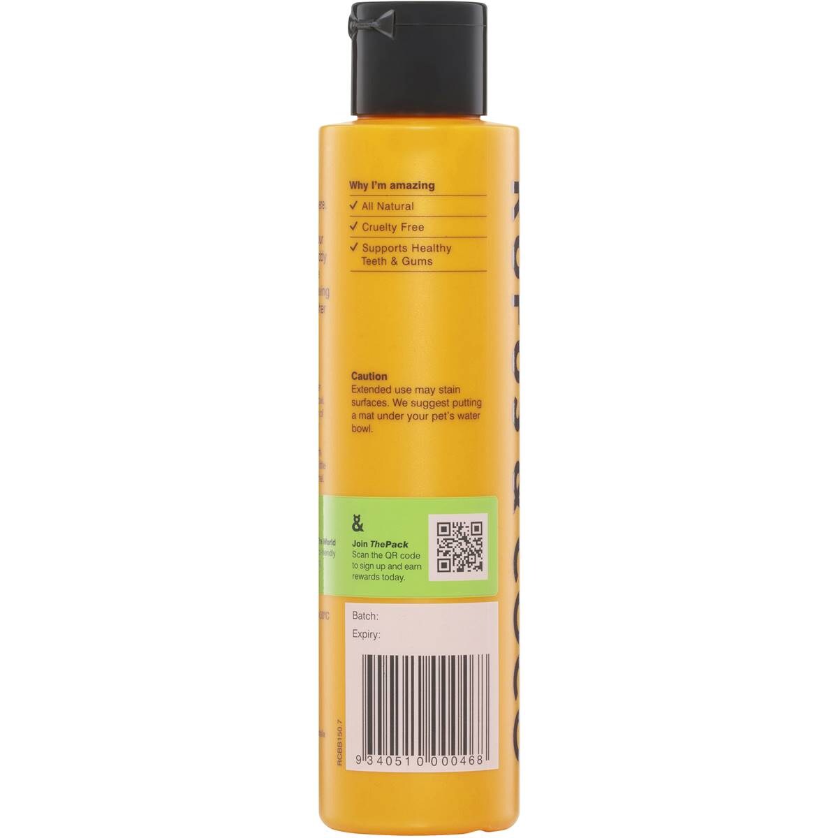 Rufus & Coco Dog Breath Buddy Water Additive 150ml Woolworths