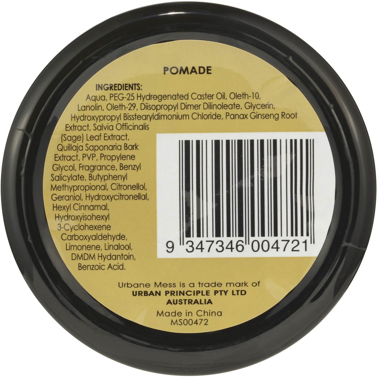 Urbane Mess Wax Pomade 85g | Woolworths