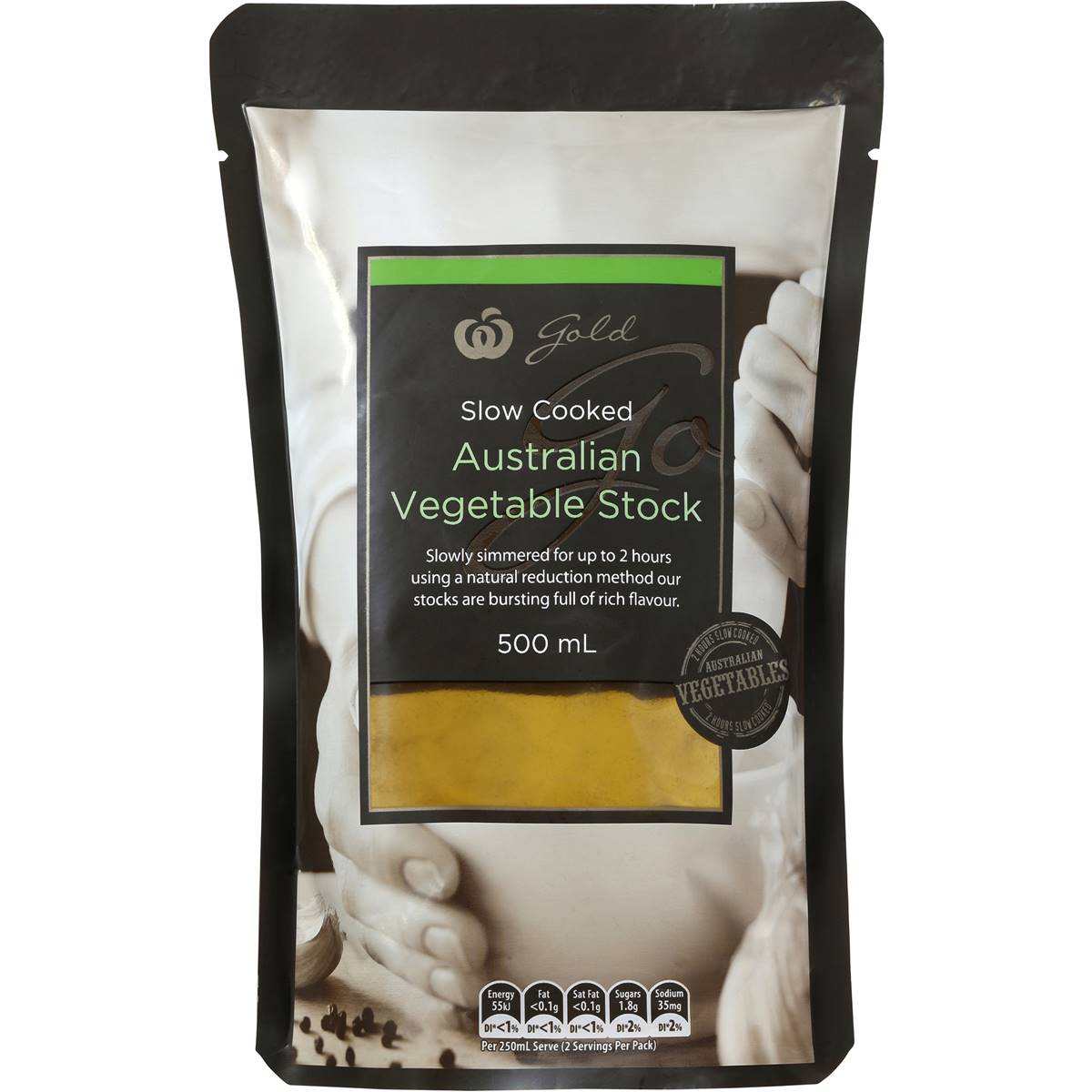 Woolworths Gold Vegetable Stock 500ml Woolworths