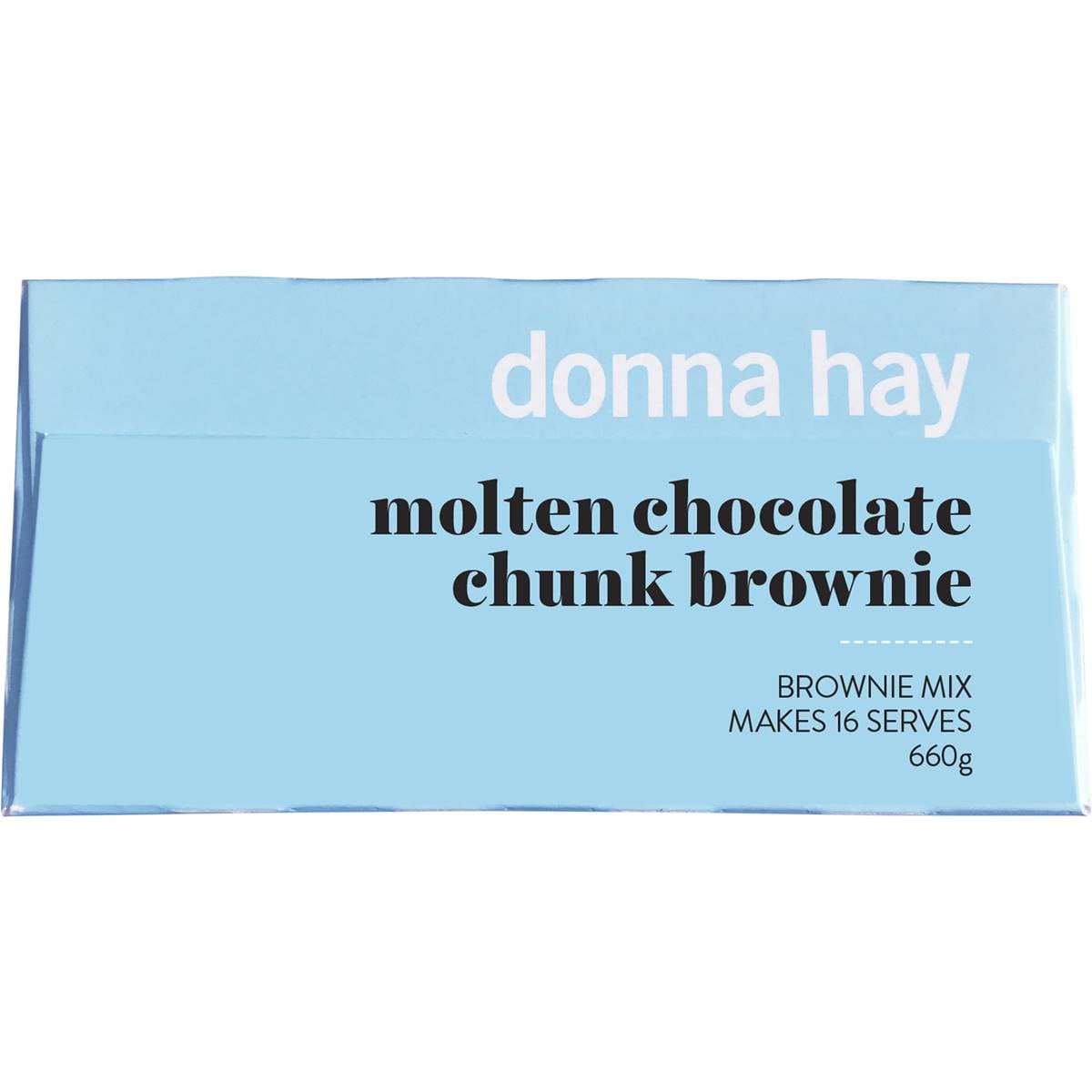 Donna Hay Molten Chocolate Chunk Brownie 660g Woolworths