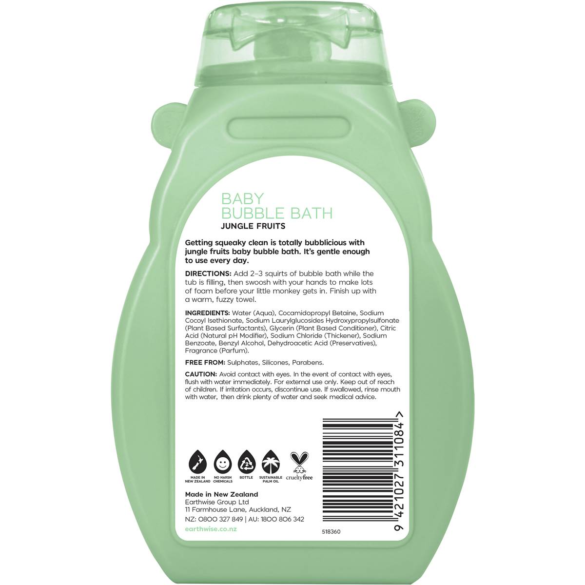 Earthwise Bubble Bath 275ml | Woolworths