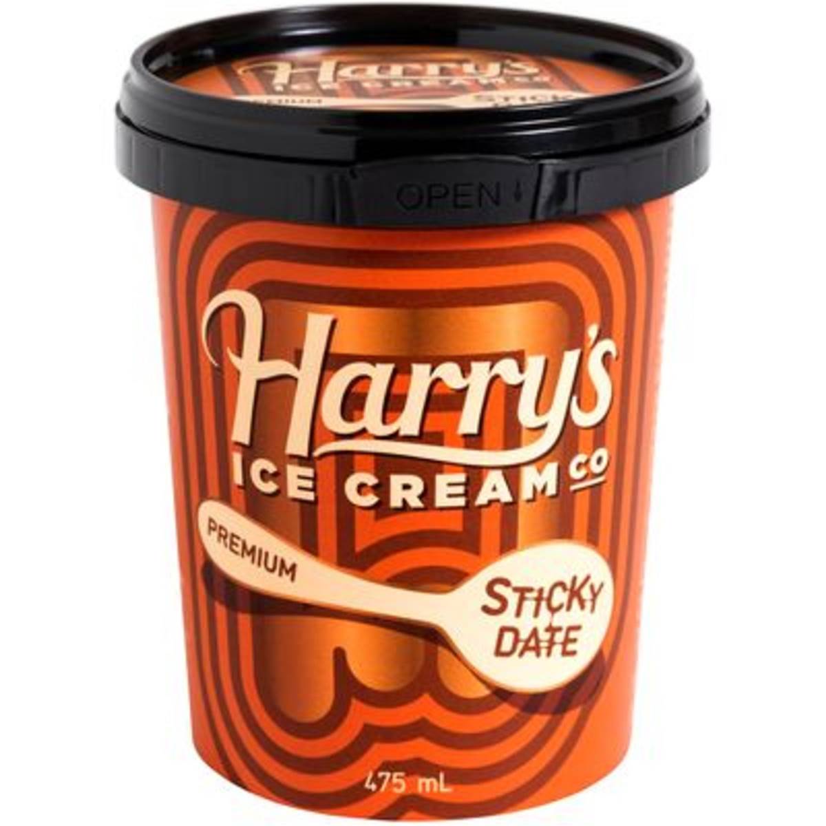 Harry's Ice Cream Sticky Date Pudding 475ml tub Woolworths