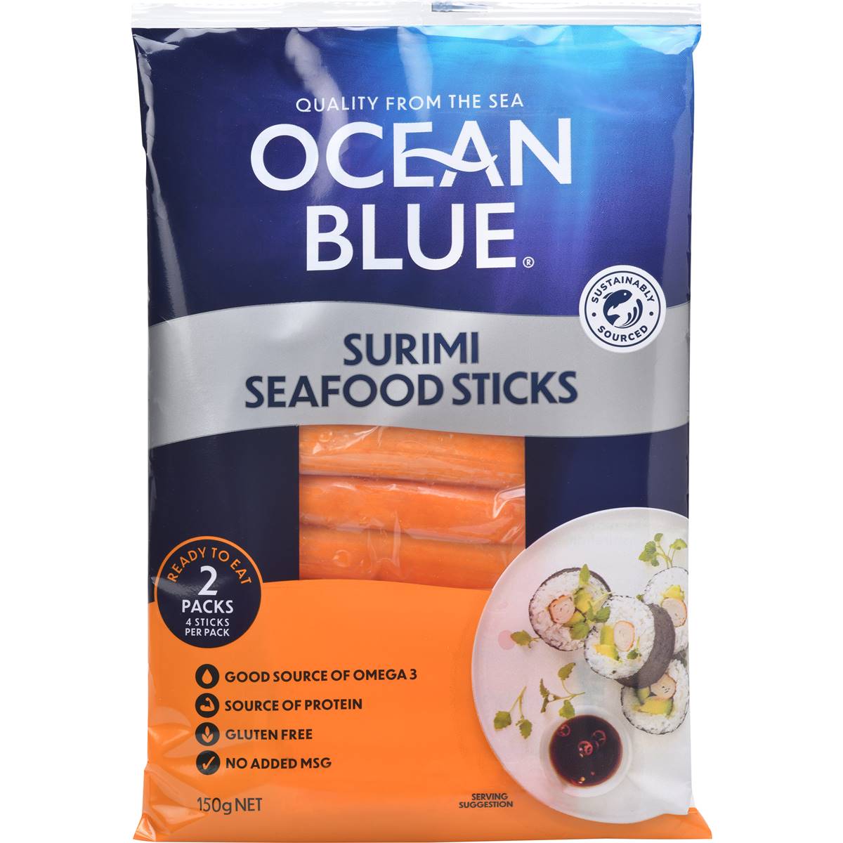 Ocean Blue Surimi Sea Sticks 150G