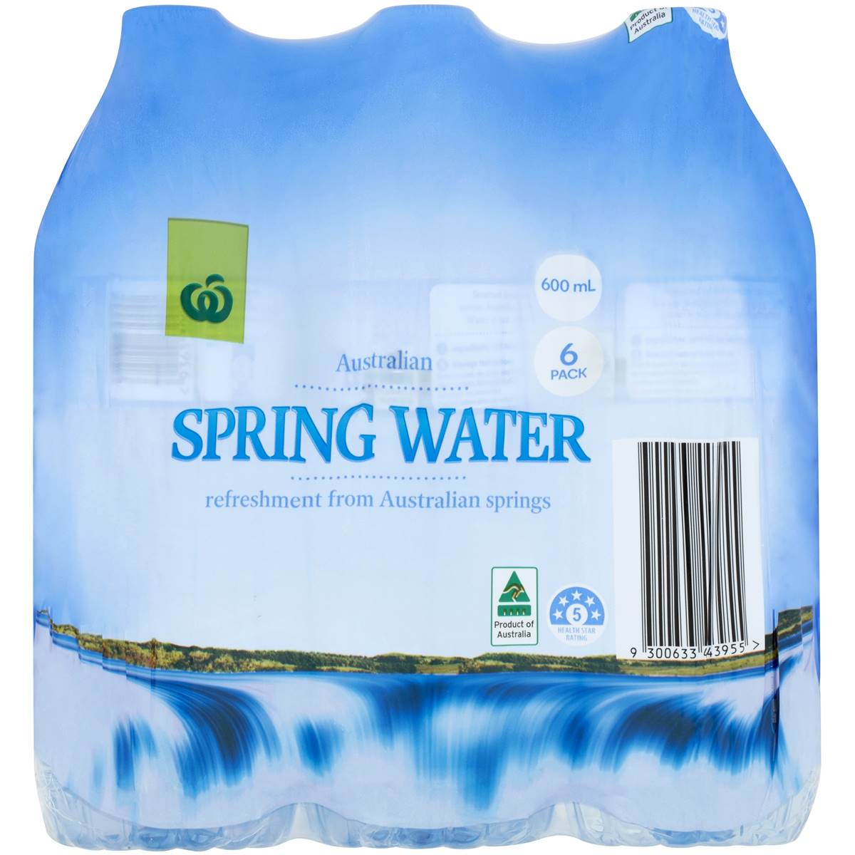 Woolworths Spring Water 6x600ml | Woolworths